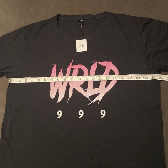 Men’s Black Juice Wrld Short Sleeve T-Shirt Size XL NEW - Picture 3 of 6